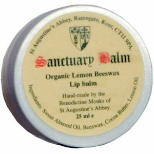 25ml Santuary Organic Lemon Beeswax Lip Balm