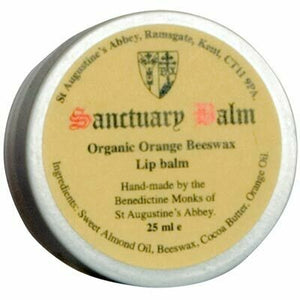 25ml Sanctuary Organic Orange Beeswax Lip Balm